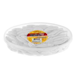 Твистер несъедоб. Kasandra 4"29/10,9см White 100шт. (HS-34-001-N) Helios, фото 2