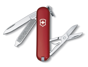 Нож-брелок Victorinox Classic, 58 мм, 7 функций, красный, фото 2