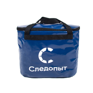 Сумка с крышкой СЛЕДОПЫТ для рыбы, ПВХ, 50х24х40см, цв. синий, фото 2