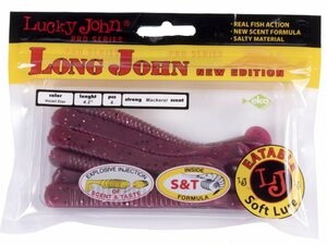 Виброхвосты съедобные LJ Pro Series LONG JOHN 4.2in (10.70)/S26 6шт., фото 3