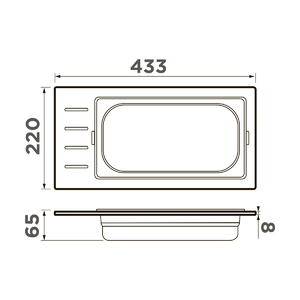 Контейнер Omoikiri DC-01-1-LG, фото 2