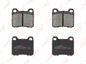 Колодки тормозные задние LYNXauto BD-5312. Для MERCEDES-BENZ 190(W201) 84> / C(W202) 93> / E(W124) 85>, фото 1