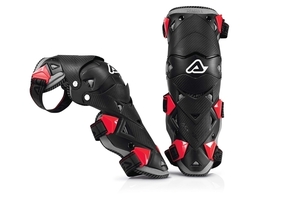 Наколенники шарнирные Acerbis IMPACT EVO 3.0 KNEE Black/Red, фото 1