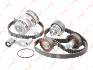 Комплект ремня ГРМ с водяным насосом LYNXauto PW-1037 для VOLKSWAGEN Bora 1.6 00-05/Golf IV 1.6 97-05/Lupo 1.6 99-05/Polo 1.6 98-08, фото 2
