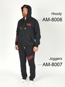Худи Lucky John 04 (черный р.XL), фото 7