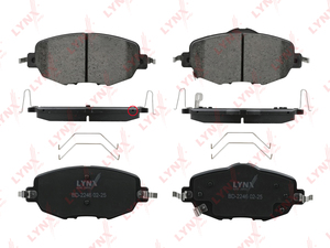Колодки тормозные передние LYNXauto BD-2246 для CHANGAN Uni-V 22>, фото 2