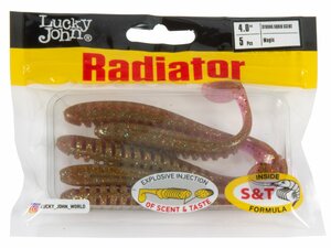 Виброхвосты съедоб. искусст. LJ Pro Series RADIATOR 4.0in (10.00)/S14 5шт., фото 4