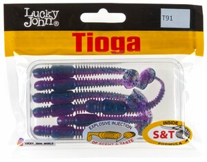 Виброхвосты съедоб. искусст. LJ Pro Series TIOGA 2.9in (07.40)/T91 7шт., фото 4