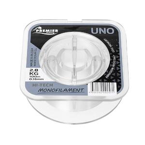 Леска UNO 0,16mm/100m Clear Nylon (PR-U-C-016-100) Premier Fishing, фото 2