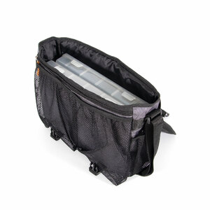 Сумка рыболовная СЛЕДОПЫТ Street Fishing Bag, 30х38х16 см, цв. серый + 3 коробки, фото 5