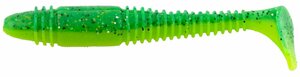 Виброхвосты съедобные LJ Pro Series TIOGA FAT 3.9in (10.00)/T18 5шт., фото 3