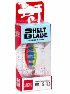 Блесна вращ. Lucky John SHELT BLADE 1 05.0г 014 в блистере, фото 4