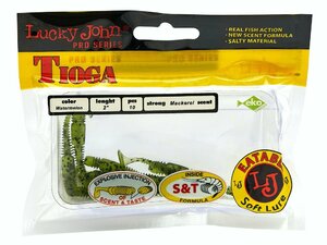 Виброхвосты съедобные LJ Pro Series TIOGA 2.0in (05.00)/PA01 10шт., фото 4