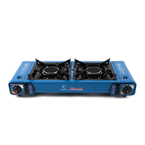 Плита наст. газовая СЛЕДОПЫТ - UltramaX, двойная (с переходником)/3/, фото 3