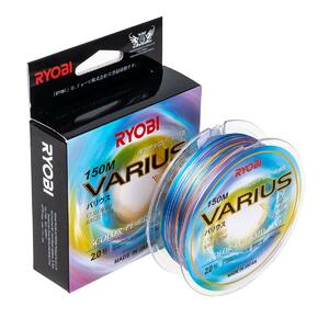 Шнур VARIUS PE8X-150MI 2.0# Multi Colour 0,235мм Ryobi, фото 2
