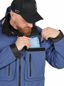 Куртка забродная  Norfin PERFORMANCE 04 (синий р.XL), фото 12