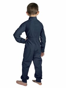 Комбинезон флисовый Norfin KIDS THERMO NAVY 04 (темно-синий р.140-146), фото 4
