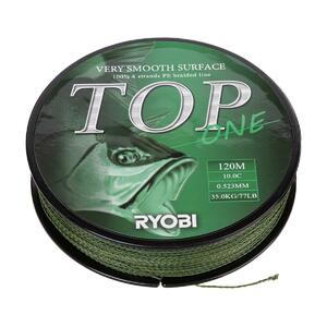 Шнур TOP PE4X-120M 10,0/d-0.523mm Dark green Ryobi, фото 6