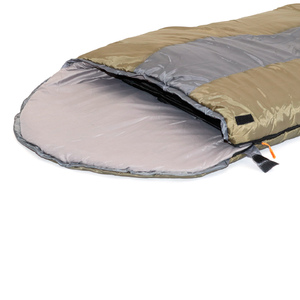 Спальный мешок с подголовником СЛЕДОПЫТ Traveller XL,190+35х85см,±5%,до 0С,утеп.термо 300г/м2,цв хаки, фото 3