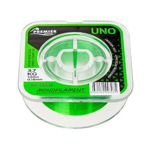 Леска UNO 0,18mm/100m Green Nylon (PR-U-G-018-100) Premier Fishing (0), фото 2