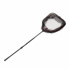 Подсачек складной телескопич. Namazu Pro NoKnot Net PVC, L-160 см, квадр.складной обод 60 см,PVC, фото 7
