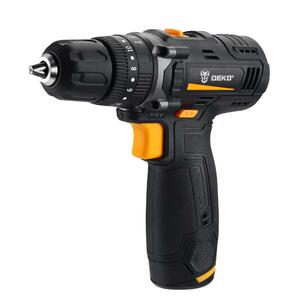 Дрель-шуруповерт аккумуляторная DEKO GCD12DU, 12В, 1x1.5Ач 063-4039, фото 2