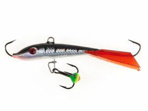Балансир Lucky John FIN 4 + тр. 60мм/12HRT блистер, фото 5