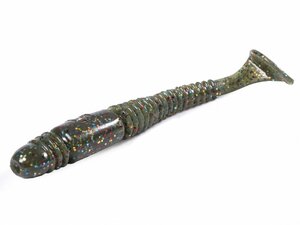 Виброхвосты съедобные LJ Pro Series TIOGA 2.4in (06.20)/F08 9шт., фото 2