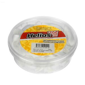 Лягушка несъедоб. Frog 2,56"/6,5 см White 20шт. (HS-21-001-N-20) Helios, фото 4