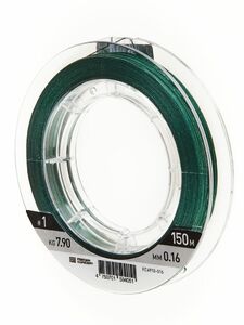 Леска плетёная Feeder Concept Distance х8 BRAID Dark Green 150/016, фото 3