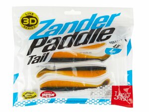 Виброхвосты LJ 3D Series Zander Paddle Tail 4.8in (12.00)/Z07 4шт., фото 4