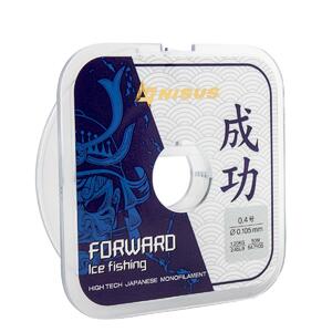 Леска FORWARD ICE FISHING 0,105mm/50m Nylon Transparent (N-FIF-0.105-50) Nisus, фото 3