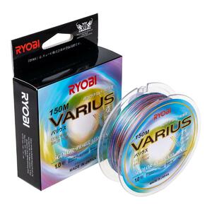 Шнур VARIUS PE8X-150MI 1.0# Multi Colour 0,165мм Ryobi, фото 2