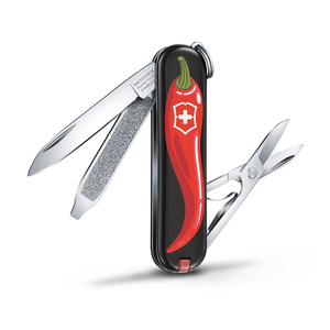 Нож-брелок Victorinox Classic LE 2019, 58 мм, 7 функций, "Chili Peppers", фото 3