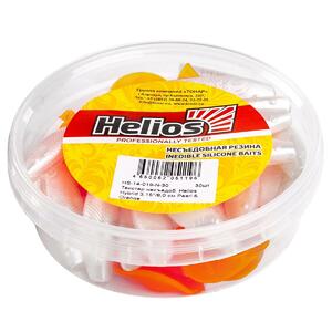 Твистер несъедоб. Hybrid 3,15"/8,0 см Pearl & Orange 30шт. (HS-14-019-N-30) Helios (0), фото 4