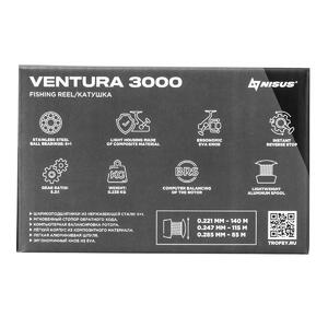 Катушка Ventura 3000 6+1 подшип (N-V-GLS3000) Nisus, фото 14