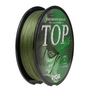 Шнур TOP PE4X-120M 2,0/d-0.234mm Dark green Ryobi, фото 4