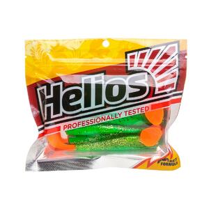 Виброхвост Zander 4"/10,2см Green Peas OT 5шт. (HS-36-054) Helios, фото 2