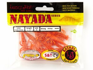Твистеры съедобные искусственные LJ Pro Series NAYADA 04.50/036 9шт., фото 4