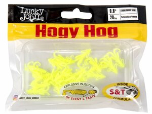 Твистеры съедоб. искусст. LJ Pro Series HOGY HOG 0,8in (02.03)/S88 20шт., фото 3