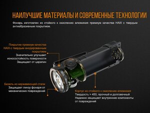 Фонарь Fenix E18R Cree XP-L HI LED, фото 8