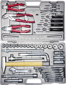 Набор слесарно-монтажного инструмента НИЗ "АВТОМОБИЛИСТ-1"  42 шт. 1/2" в пластиковом кейсе 27625-H42, фото 1