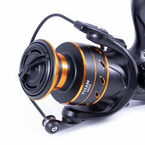 Катушка безынерционная Namazu Pro Titan TI5000, 6+1 подш., металлическая шпуля, фото 6