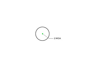 Коллиматор Holosun AEMS CORE, зелёная марка AEMS 120101, фото 9