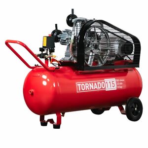 Воздушный компрессор Aurora TORNADO-115, ресивер 110 л, 3 кВт, фото 3