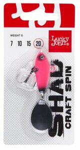 Тейл-спиннер Lucky John SHAD CRAFT SPIN 20.0г  021 в блистере, фото 3