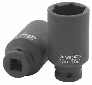 JONNESWAY S03AD4132 Головка торцевая ударная глубокая 1/2"DR, 32 мм, фото 1