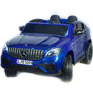 Детский электромобиль Toyland Mercedes Benz AMG GLC63 2.0 Coupe Синий, фото 1