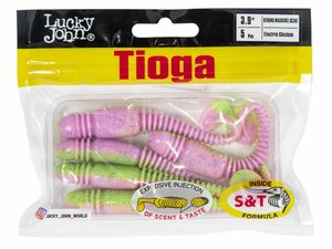 Виброхвосты съедоб. искусст. LJ Pro Series TIOGA 3.9in (10.00)/T92 5шт., фото 4