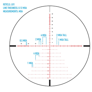 Оптический прицел Sightmark Citadel 3-18x50 LR2 подсветка сетки, водонепроницаемый (SM13039LR2), фото 2